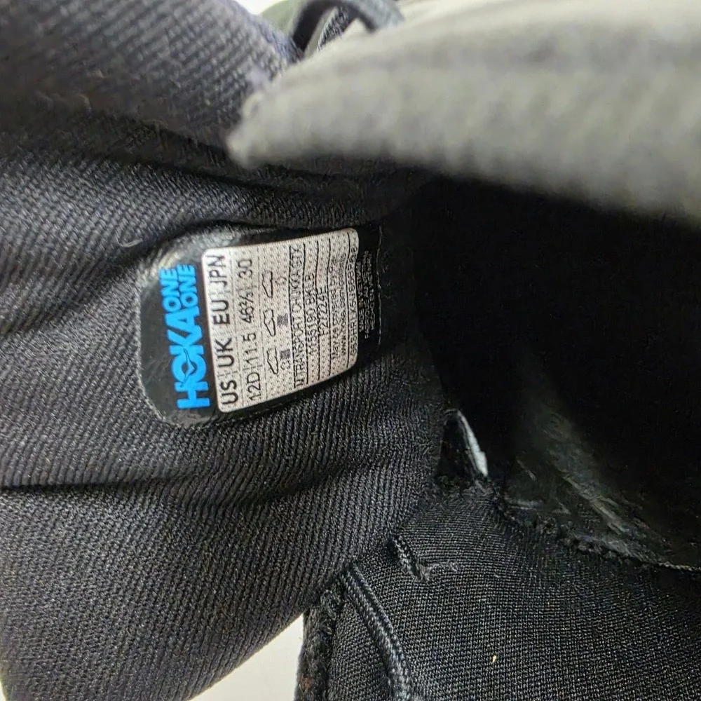 HOKA Transport Chukka GORE-TEX Hiking Shoes Black F27224E Men's Size 12